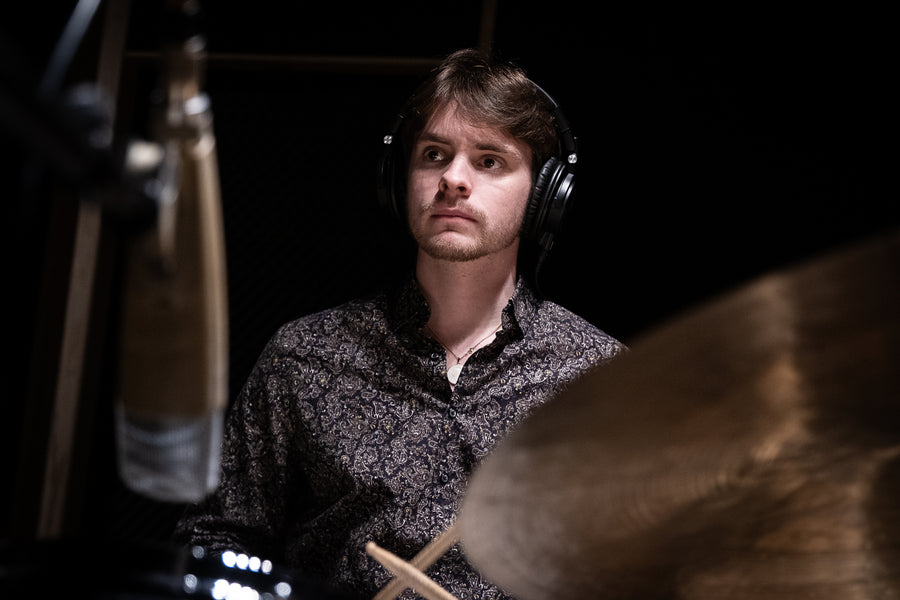 Adrien Bernet French jazz drummer