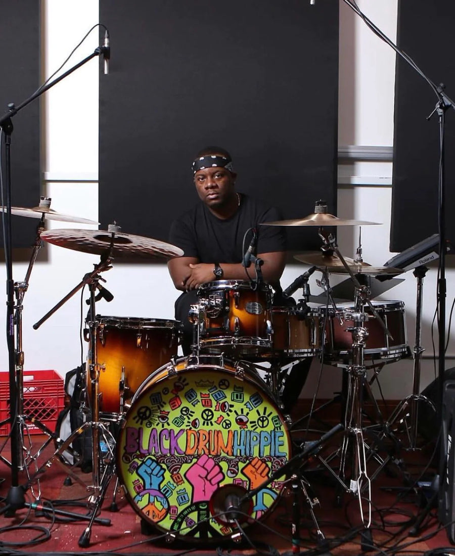 Desmond Davis BlackDrumHippie Drummer Reunion Blues