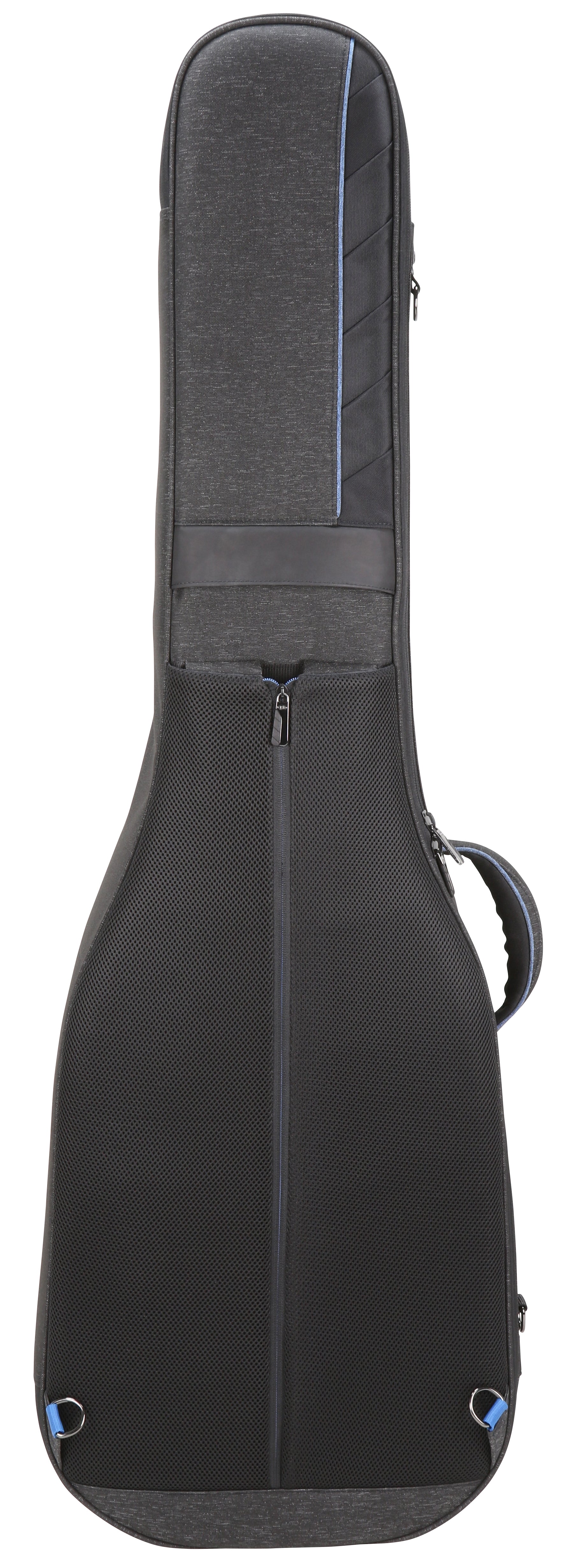 RB Continental Voyager Double Electric Bass Guitar Case - Back