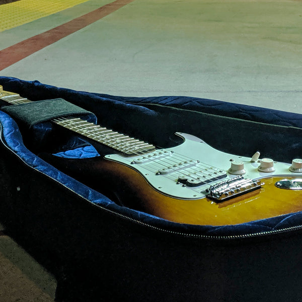 RBX Oxford Electric Guitar Bag - Open