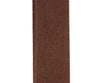Merino Wool Guitar Strap, Brown - Texture